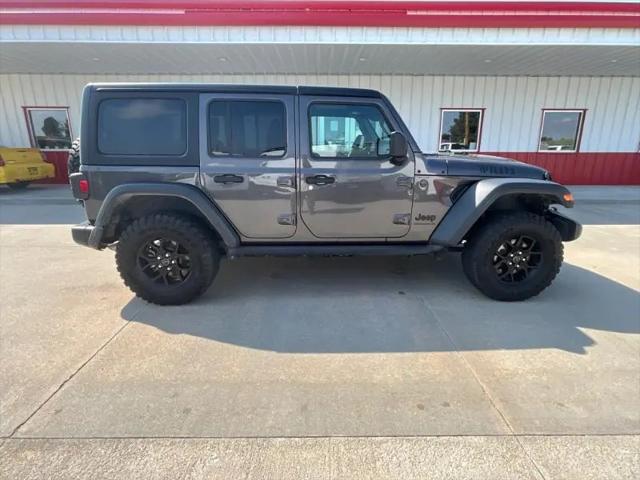 2025 Jeep Wrangler 4-Door Willys 4x4 for sale in Lincoln, NE