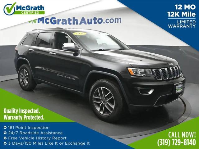 2021 Jeep Grand Cherokee Limited 4x4 for sale in Cedar Rapids, IA