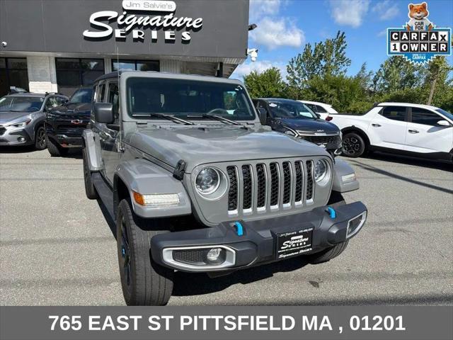 2023 Jeep Wrangler 4xe Sahara 4x4 for sale in Pittsfield, MA