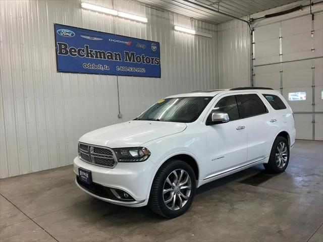 2017 Dodge Durango Citadel Anodized Platinum AWD for sale in Odebolt, IA