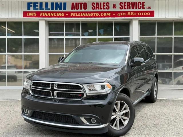 2016 Dodge Durango Limited for sale in PITTSBURGH, PA