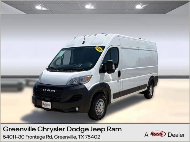 2025 Ram ProMaster 2500 Cargo Van Tradesman High Roof 159 WB w/Pass Seat for sale in Greenville, TX