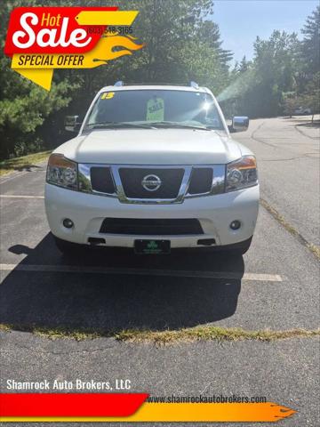 2013 Nissan Armada SL for sale in Belmont, NH