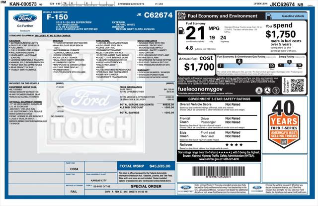 Used 2018 Ford F-150 XLT For Sale in Muscle Shoals, AL