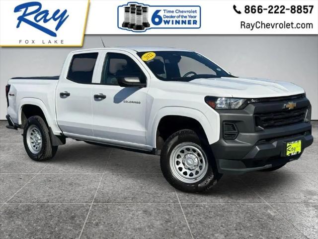 2023 Chevrolet Colorado 4WD Crew Cab Short Box WT for sale in Fox Lake, IL