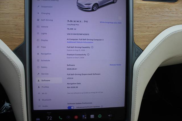 2021 Tesla Model S Long Range Plus Dual Motor All-Wheel Drive
