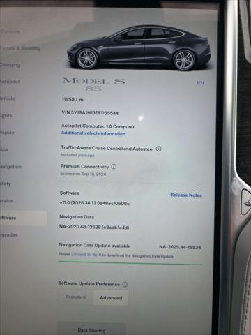 2014 Tesla Model S 85
