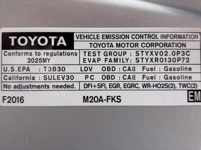 2025 Toyota Corolla LE