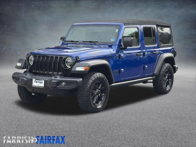 2020 Jeep Wrangler Unlimited Willys 4x4 2020 Jeep Wrangler Unlimited Willys 4x4