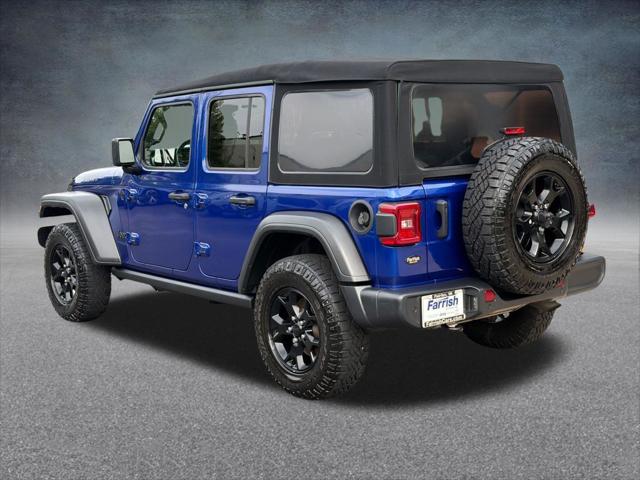 2020 Jeep Wrangler Unlimited Willys 4x4 2020 Jeep Wrangler Unlimited Willys 4x4