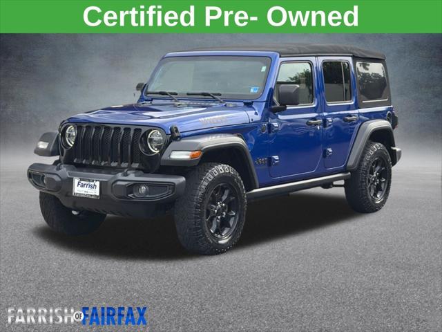 2020 Jeep Wrangler Unlimited Willys 4x4