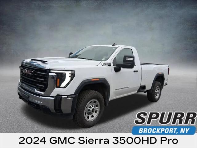 2024 GMC Sierra 3500HD 4WD Regular Cab Long Bed Pro for sale in Brockport, NY
