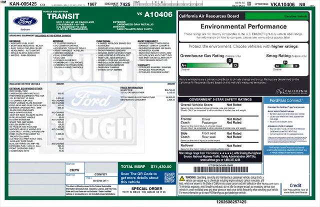 2027 Ford Transit Cargo Van T-350 HD