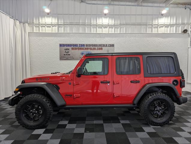 2025 Jeep Wrangler 4-Door Willys 4x4 2025 Jeep Wrangler 4-Door Willys 4x4