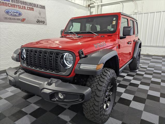 2025 Jeep Wrangler 4-Door Willys 4x4 2025 Jeep Wrangler 4-Door Willys 4x4
