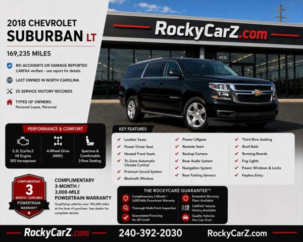 2018 Chevrolet Suburban LT for sale in Temple Hills, MD
