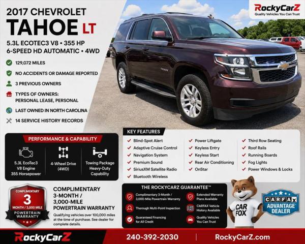 2017 Chevrolet Tahoe LT for sale in Temple Hills, MD