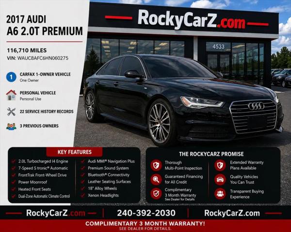 2017 Audi A6 Premium for sale in Temple Hills, MD