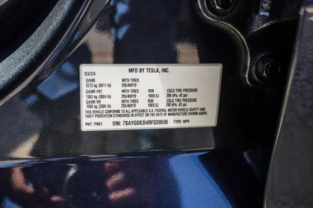 2024 Tesla Model Y Long Range Single Motor Rear-Wheel Drive