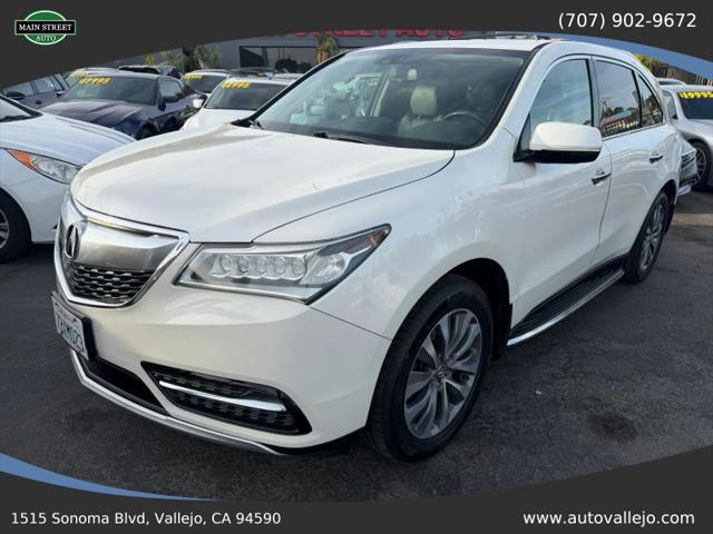 2014 Acura MDX Technology Package for sale in Vallejo, CA