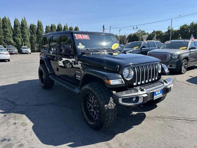 2019 Jeep Wrangler Unlimited Sahara 4x4 for sale in Ceres, CA