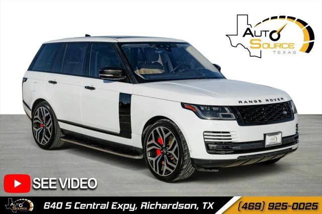 2018 Land Rover Range Rover 5.0L V8 Supercharged for sale in Richardson, TX