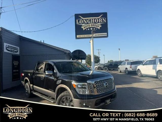 2017 Nissan Titan Platinum Reserve for sale in Mansfield, TX