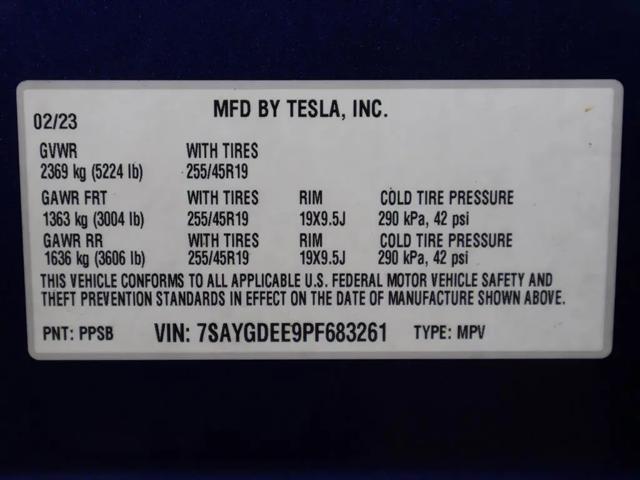 2023 Tesla Model Y Long Range Dual Motor All-Wheel Drive