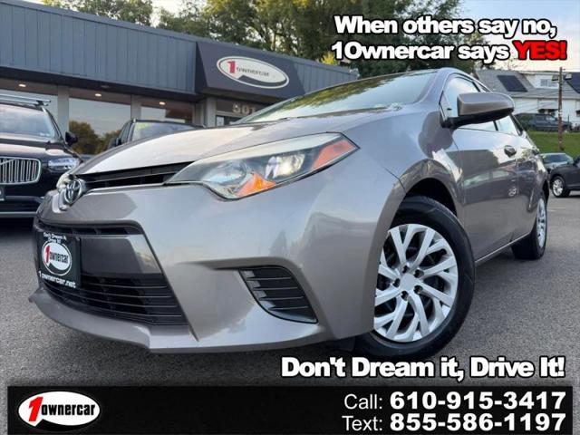 2016 Toyota Corolla S w/Special Edition Pkg for sale in Clifton Heights, PA
