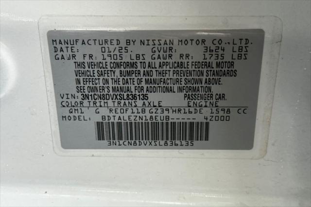 2025 Nissan Versa 1.6 S