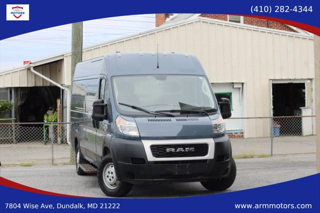2019 Ram ProMaster Cargo Van High Roof 159" WB EXT for sale in Dundalk, MD