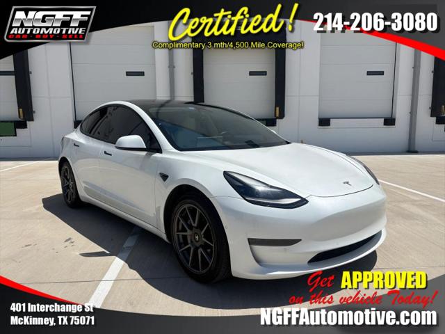 2021 Tesla Model 3 Standard Range Plus Rear-Wheel Drive for sale in McKinney, TX