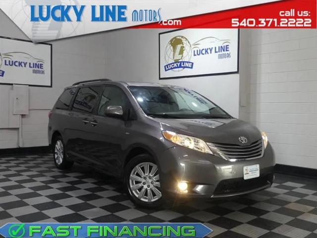 2017 Toyota Sienna XLE 7 Passenger for sale in Fredericksburg, VA