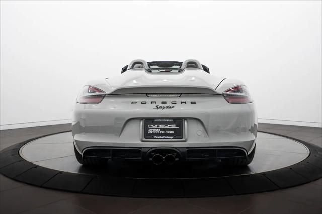 2016 Porsche Boxster Spyder