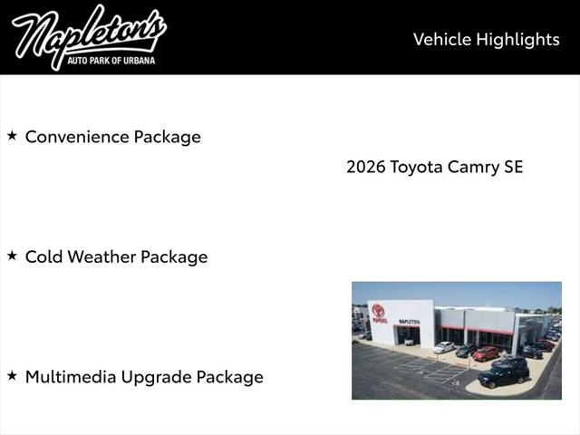 2026 Toyota Camry SE for sale in Urbana, IL