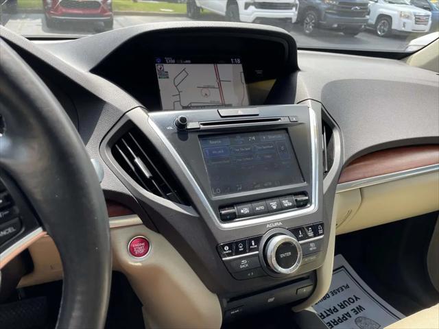 2017 Acura MDX w/Advance  Entertainment Pkgs