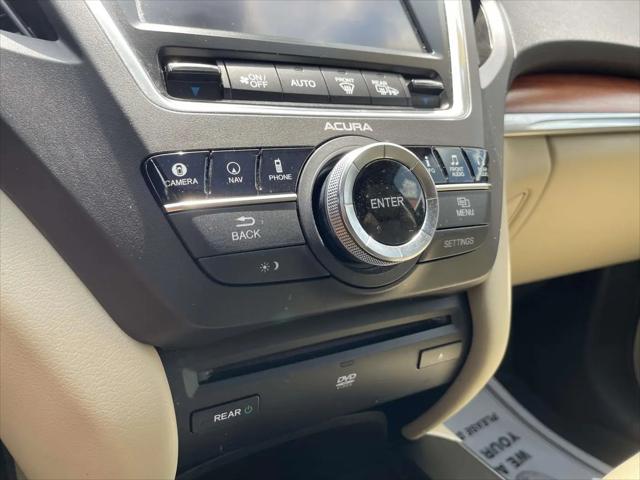 2017 Acura MDX w/Advance  Entertainment Pkgs