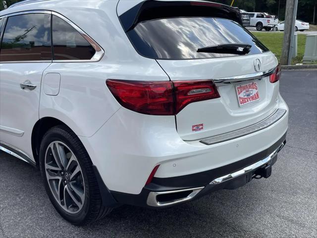 2017 Acura MDX w/Advance  Entertainment Pkgs