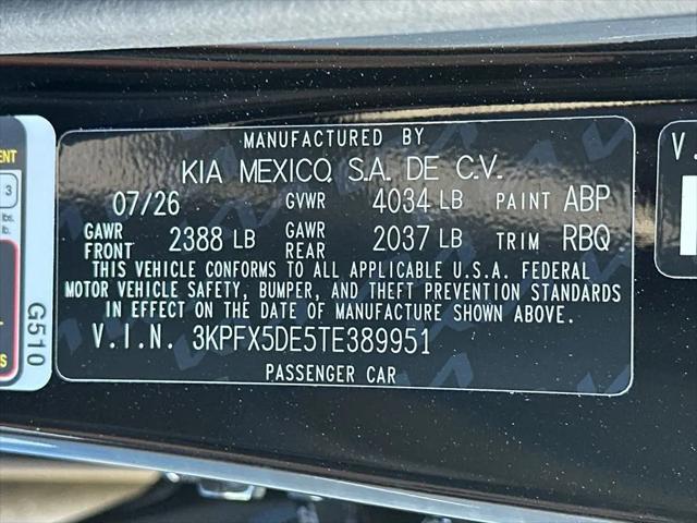 2026 Kia K4 EX