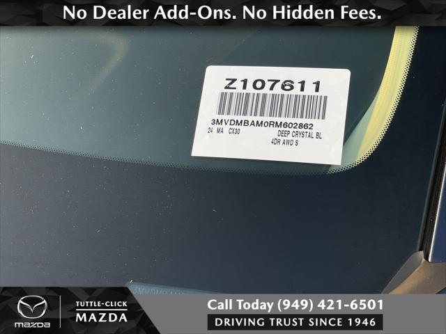 2024 Mazda CX-30 2.5 S