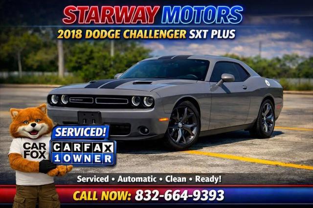 2018 Dodge Challenger SXT Plus for sale in Houston, TX