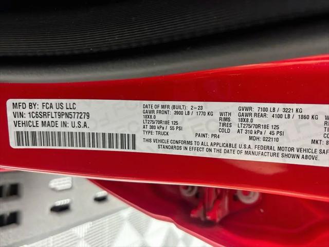 2023 Ram 1500 Rebel Crew Cab 4x4 57 Box