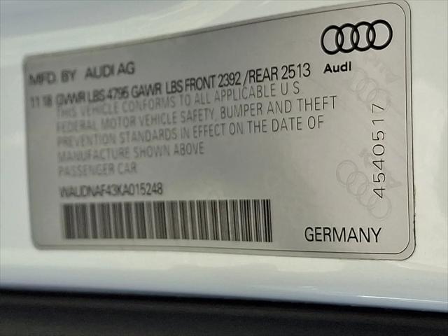 2019 Audi A4 45 Premium