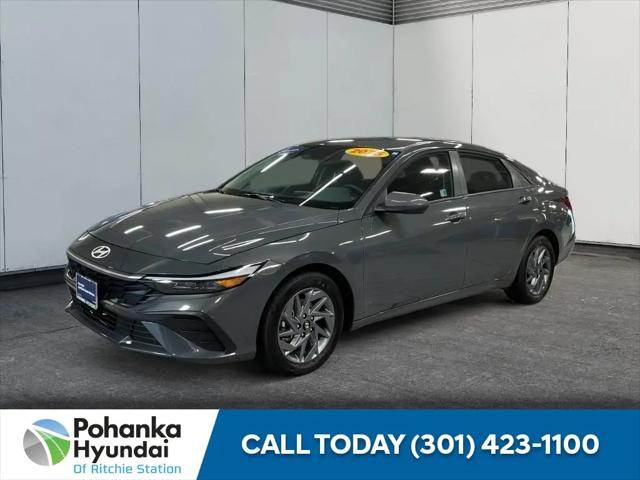 2025 Hyundai Elantra Hybrid Blue for sale in Capitol Heights, MD