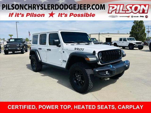 2024 Jeep Wrangler 4xe Willys 4xe for sale in Mattoon, IL
