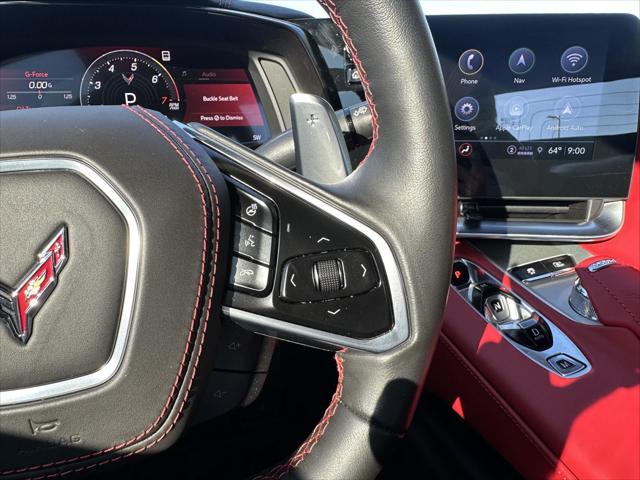 Used 2022 Chevrolet Corvette Stingray RWD Convertible 3LT For Sale in Jackson, MI