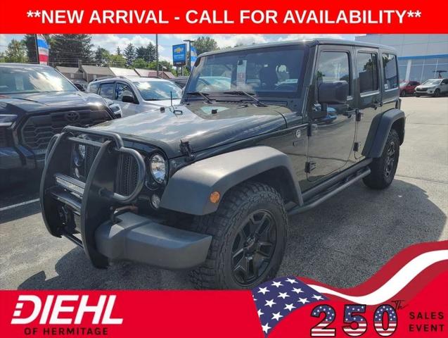 2015 Jeep Wrangler Unlimited Willys Wheeler 2015 Jeep Wrangler Unlimited Willys Wheeler
