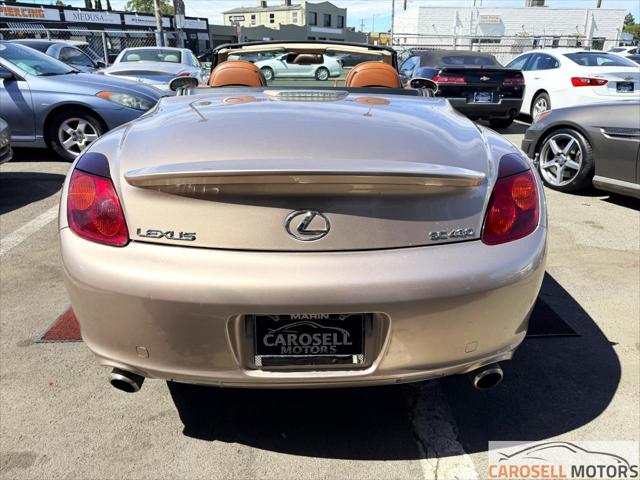 2002 Lexus SC 430 Convertible