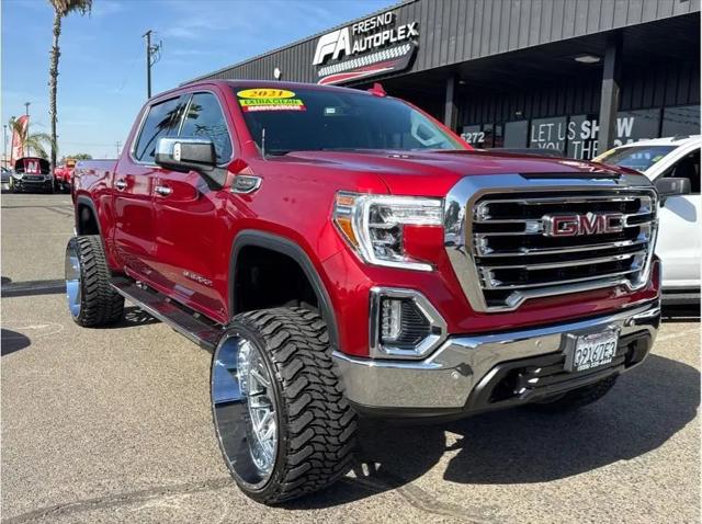 2021 GMC Sierra 1500 4WD Crew Cab Short Box SLT for sale in Fresno, CA