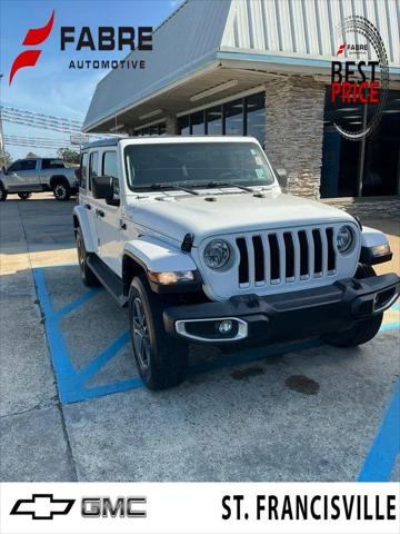 2023 Jeep Wrangler 4-Door Sahara 4x4 for sale in Saint Francisville, LA